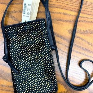 NWT Madewell phone crossbody leather bag